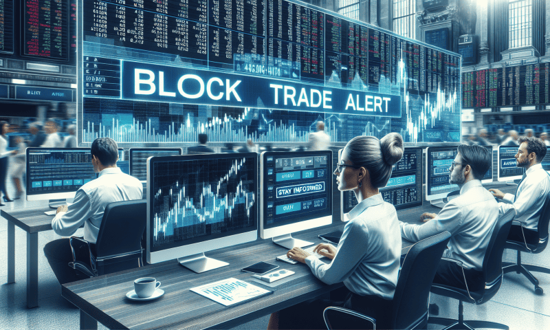 Smart Money Moves Revealed Through Block Trade Alert Systems