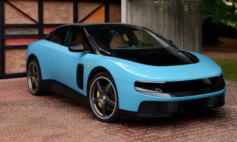 Ferrari unveils first fully electric car