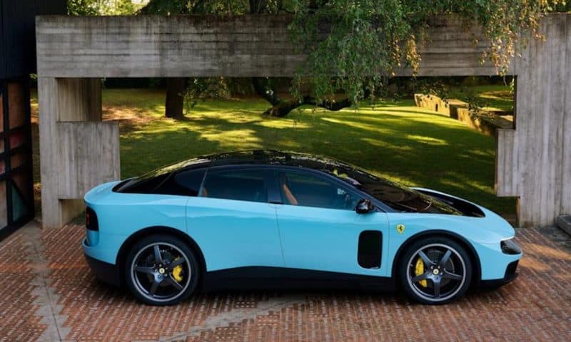 Ferrari stock falls after unveiling of Luce, a new $640,000 EV designed by Jony Ive