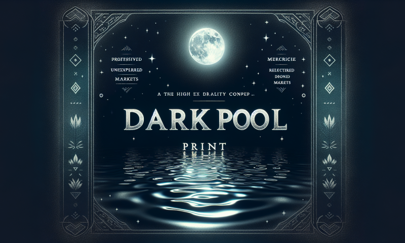 Institutional Trading Patterns Revealed Through Dark Pool Print Analysis
