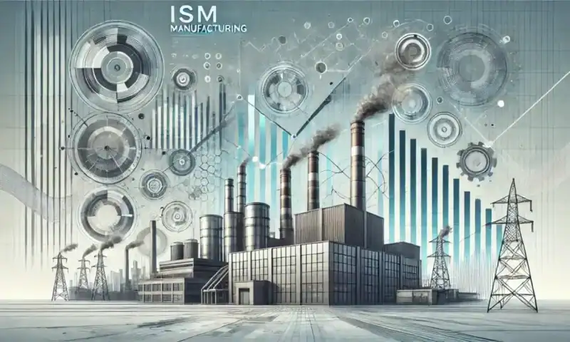 Spot gold trades near $4,460/oz after ISM Manufacturing PMI rises to 54